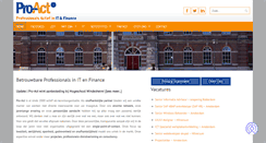 Desktop Screenshot of pro-act.nl